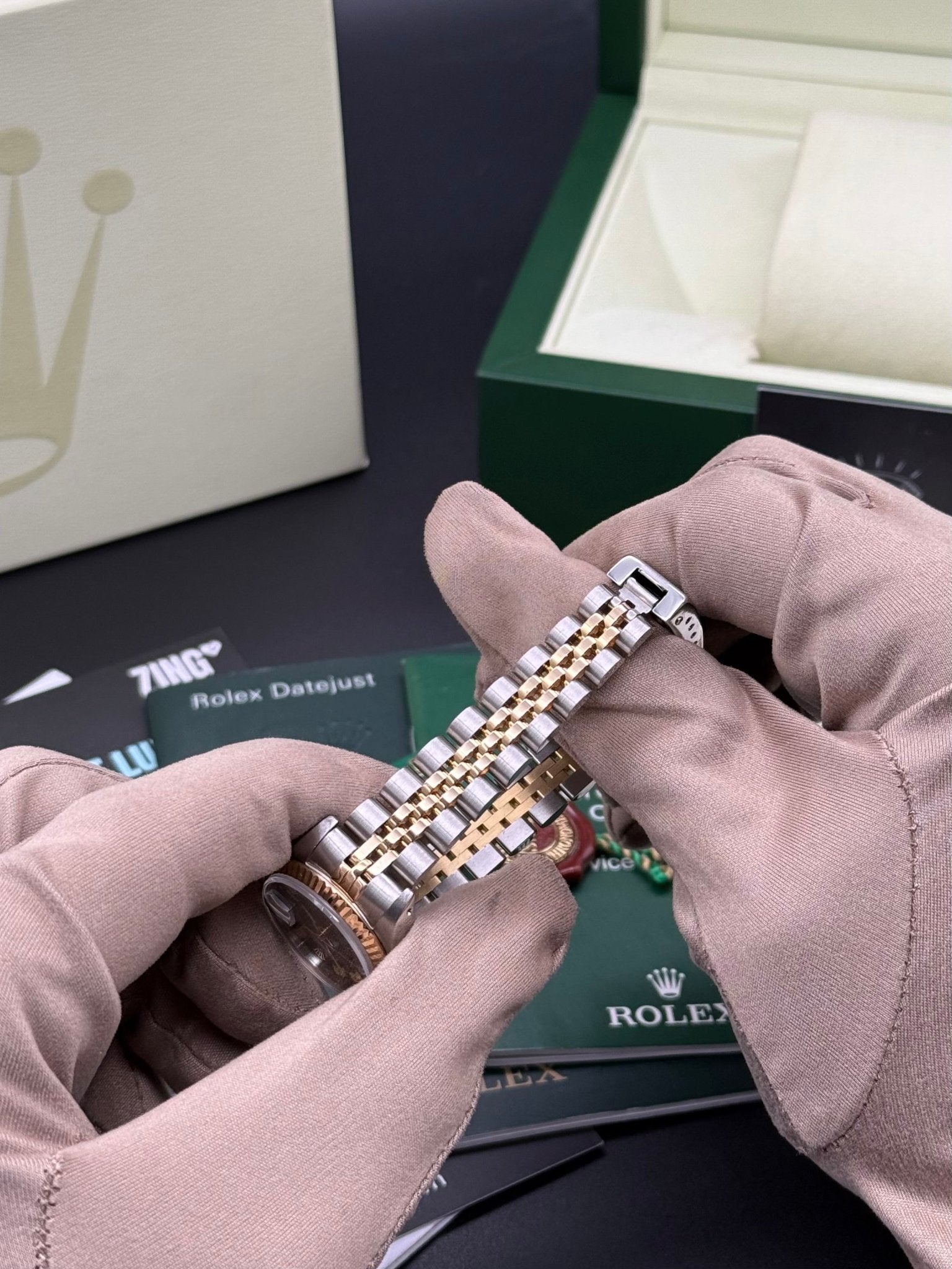 Rolex Lady - DateJust 36mm Black Diamond Dial - Gla Jeweller