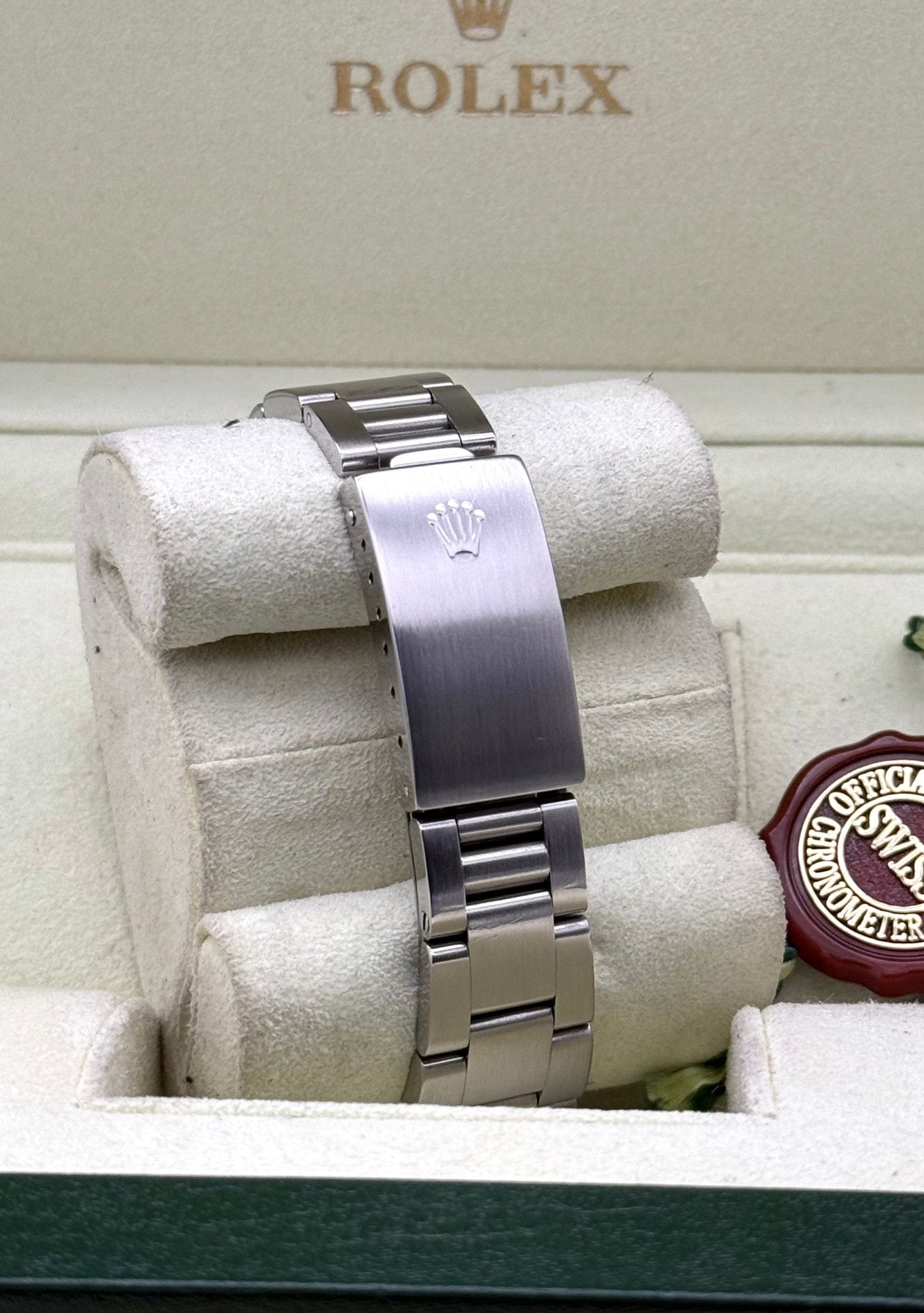 Rolex Oyster - date Precision 34mm | Silver Dial - Gla Jeweller